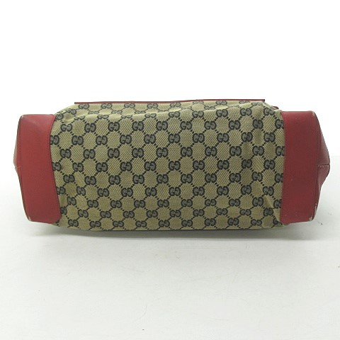 グッチ GUCCI 0190426 GGキャンバス トートバッグ レザー