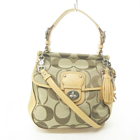 コーチ COACH 19034 2WAY ショルダーバッグ ハンドバッグ シグネチャー 