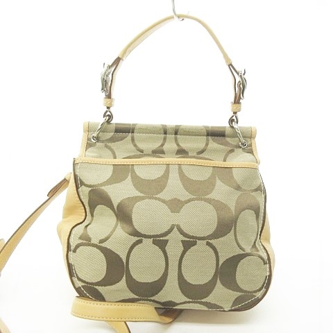 コーチ COACH 19034 2WAY ショルダーバッグ ハンドバッグ シグネチャー 
