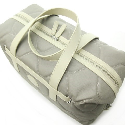 HUNTING WORLD ボストンバッグ キルティング ヘリンボーン メンズ