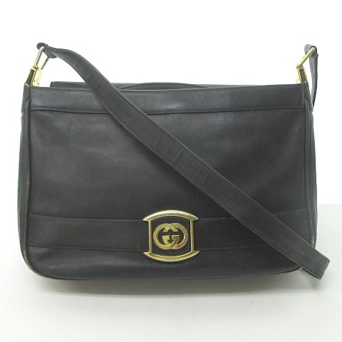 グッチ GUCCI オールドグッチ ヴィンテージ ショルダーバッグ GGロゴ 