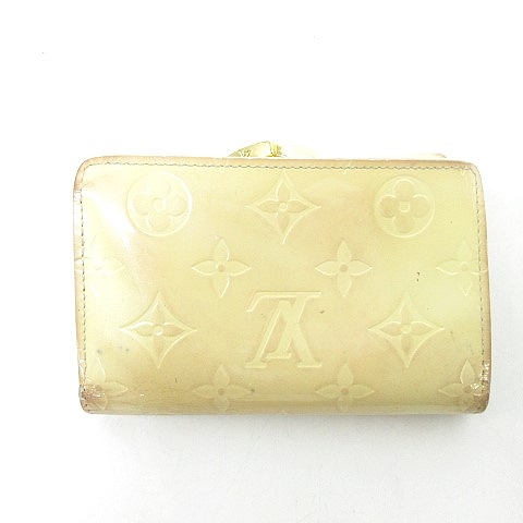 ルイヴィトン LOUIS VUITTON M91314 モノグラム・ヴェルニ ポルト モネ 