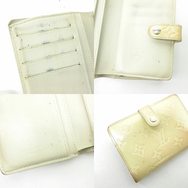 Louis Vuitton ルイヴィトン 折り財布 ヴェルニ がま口 総柄 Louis Vuitton ルイヴィトン 折り財布 ヴェルニ がま口 総柄