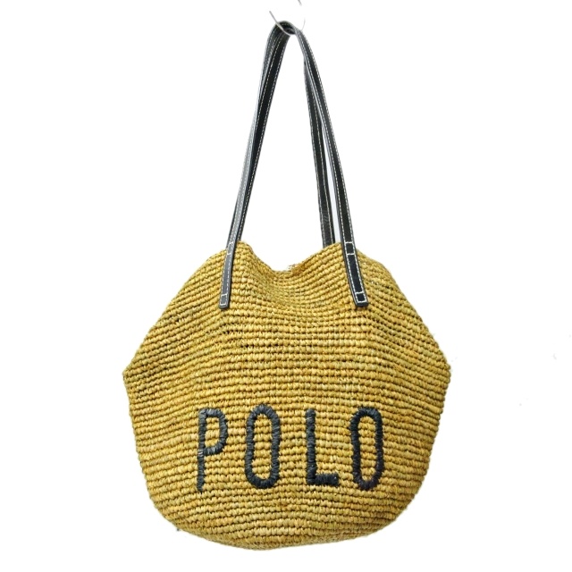 ポロ ラルフローレン POLO RALPH LAUREN ラフィア カゴバッグ トート  