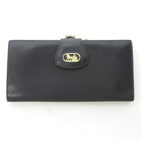 セリーヌ CELINE 馬車ロゴ 長財布 折りたたみ 二つ折り 小銭入れあり  