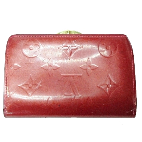 ルイヴィトン LOUIS VUITTON モノグラム ヴェルニ ポルトフォイユ 