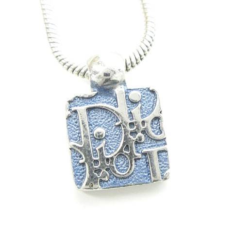 クリスチャンディオール Christian Dior ネックレス トロッター柄 ロゴ 