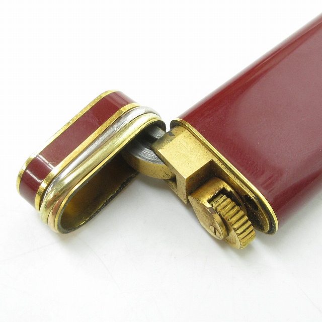カルティエ Cartier トリニティ ガスライター オーバル ローラー