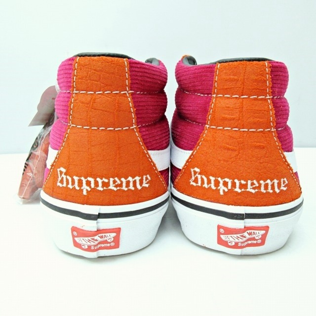 バンズ VANS × シュプリーム Supreme コラボ 18SS Sk8-Mid Pro