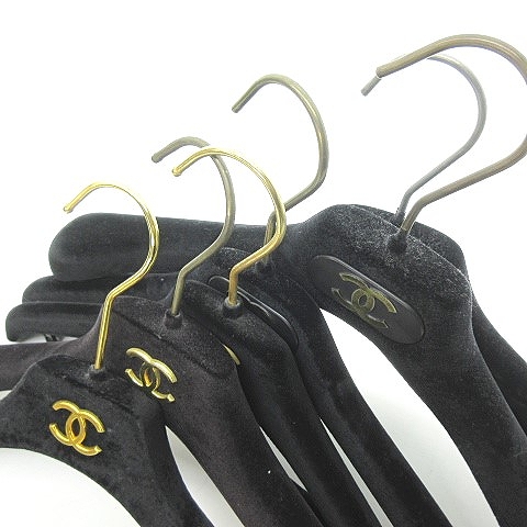 シャネル CHANEL トップスハンガー 6本セット まとめ売り ココマーク 