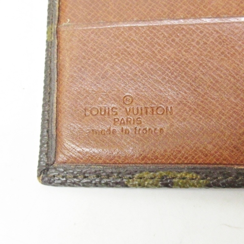 80s LOUIS VUITTON ルイヴィトン 二つ折り財布 モノグラム 札入