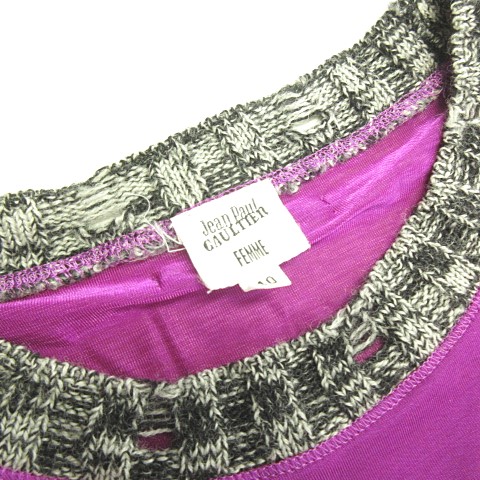 ジャンポールゴルチエ ファム Jean Paul GAULTIER FEMME 美品 Tシャツ 
