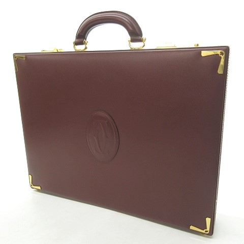 ヴィンテージ Cartier マストライン アタッシュケース 極美品】Cartier◇カルティエ◇マストライン◇ヴィンテージ
