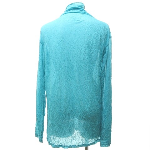 イッセイミヤケ ISSEY MIYAKE シワ加工 ハイネック カットソー Tシャツ 