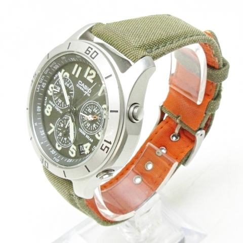 カシオ CASIO オーバーランド OVERLAND OVW-600 腕時計 クロノグラフ