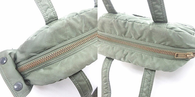 【廃盤品】PORTER TANKER mini Boston bag S カーキ ポーター PORTER タンカー TANKER BOSTON BAG S ミニボストン