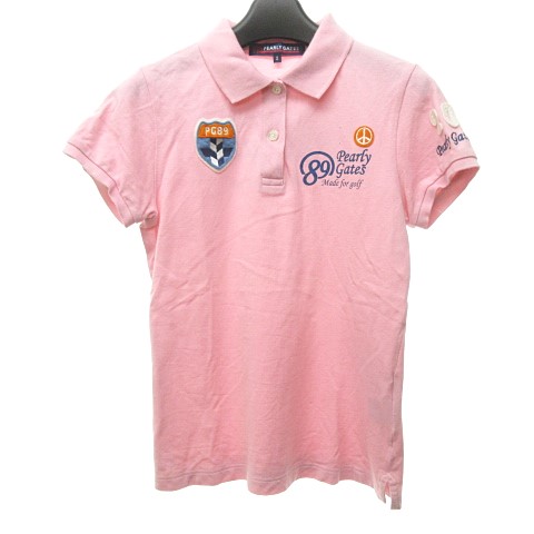 パーリーゲイツ PEARLY GATES 美品 20周年記念モデル ポロシャツ T 