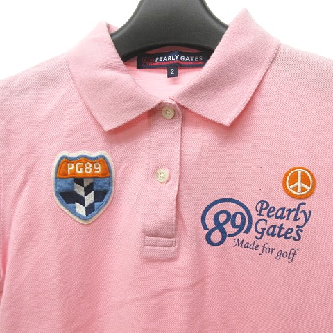 パーリーゲイツ PEARLY GATES 美品 20周年記念モデル ポロシャツ T