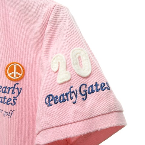 パーリーゲイツ PEARLY GATES 美品 20周年記念モデル ポロシャツ T