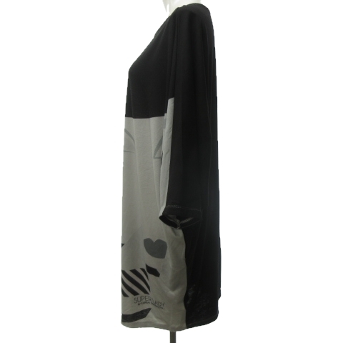 新品ワンピース　SUPER LADY☆Kansai Yamamoto☆黒 美品】SUPER LADY by KANSAI YAMAMOTO ワンピース - メルカリ