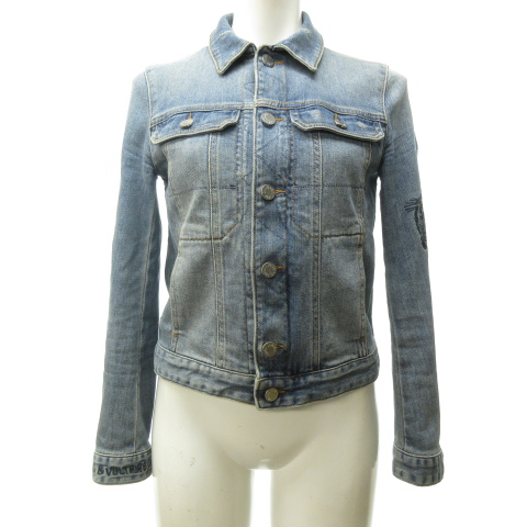 ザディグ エ ヴォルテール ZADIG & VOLTAIRE 刺繍 デニムジャケット G  