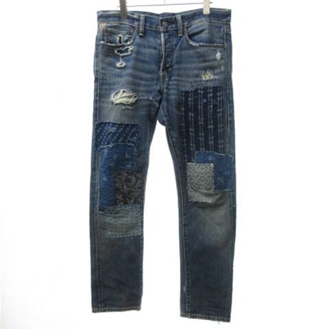 デニム&サプライ ラルフローレン DENIM & SUPPLY RALPH LAUREN 刺し子 