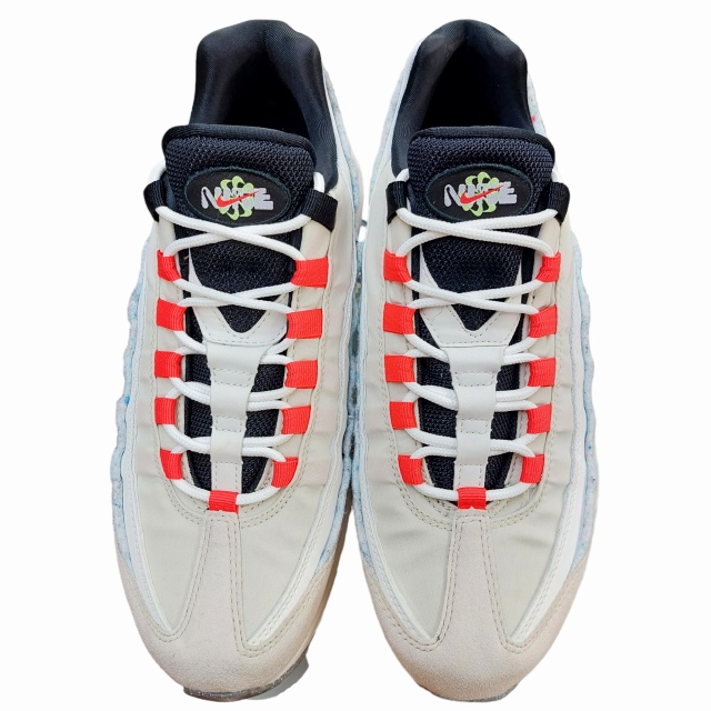 未使用品 ナイキ NIKE AIR MAX 95 SE LIGHT BONE HABANERO RED
