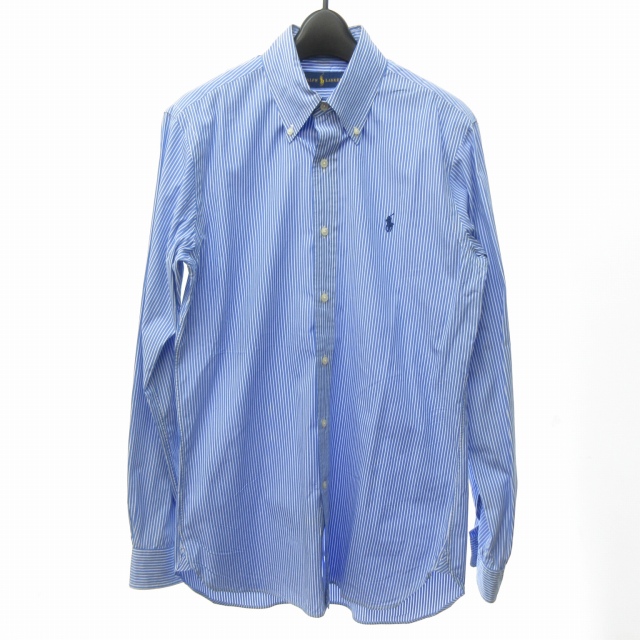 ラルフローレン RALPH LAUREN 美品 ボタンダウンシャツ 長袖 