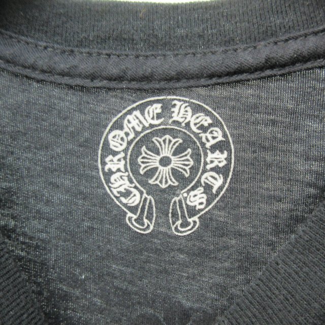 美品!Mサイズ★CHROME HEARTS 半袖 Tシャツ BSフレア プリント 12100984-a.jpg
