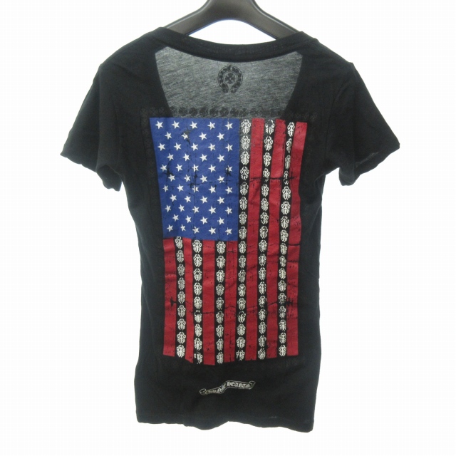 クロムハーツ CHROME HEARTS Tシャツ カットソー 半袖 星条旗 