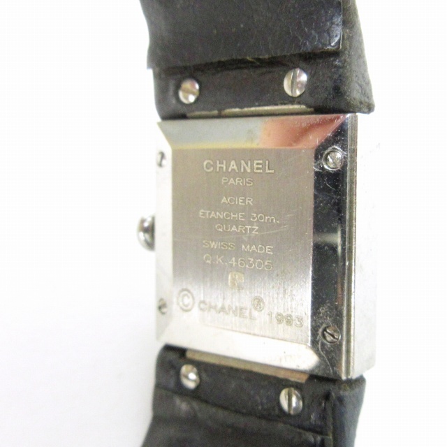 電池交換済み CHANEL シャネル レディースウォッチ マトラッセ 1993