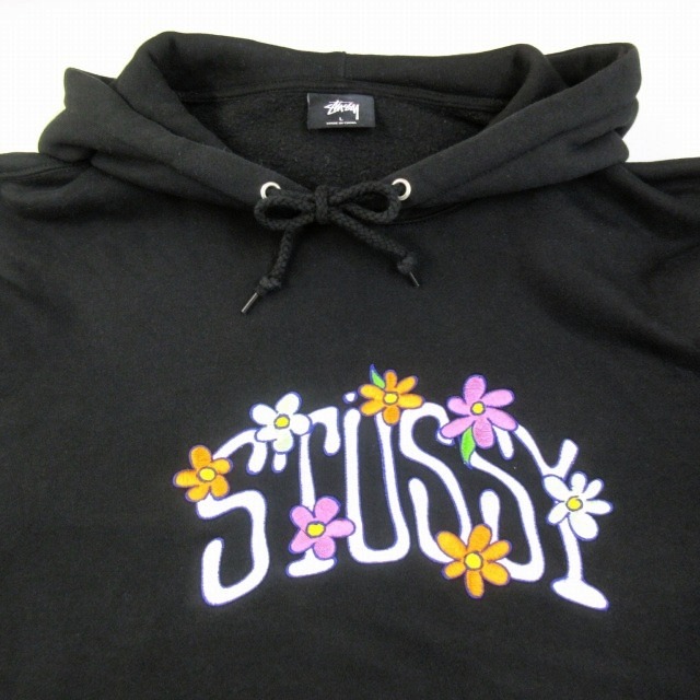 ステューシー STUSSY COLLEGIATE FLORAL APPLIQUE HOODIE 118392 
