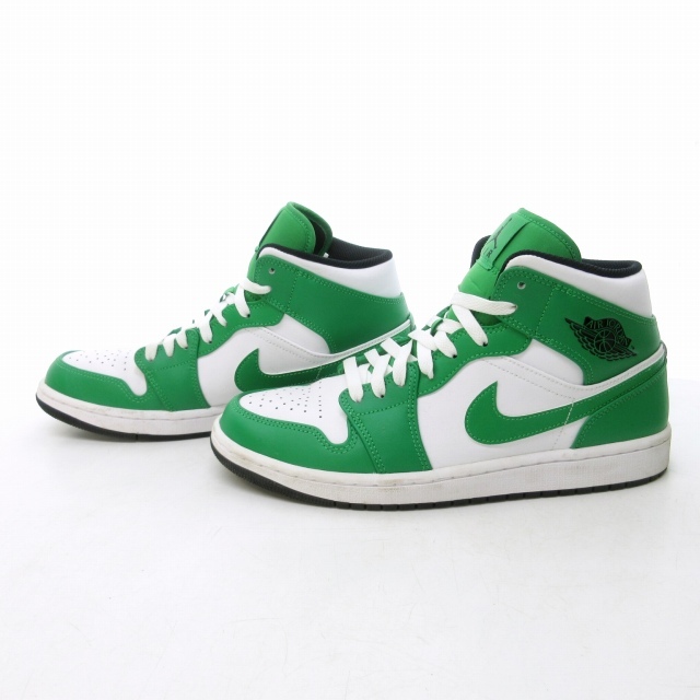 Nike Air Jordan 1 MIDグリーン/ホワイト WMNS AIR JORDAN 1 MID - スニーカーショップSKIT ナイキ  ウィメンズ エア ジョーダン 1 ミッド ホワイト/オキシダイズド グリーン/セイル BQ6472-133 1985年に登場した「AIR JORDAN  1」はシューホールが9つあるハイカット。その ... NIKE ジョーダン1 グリーン ホワイト スニーカー
