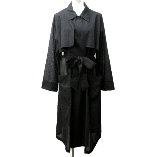未使用品 ハイク HYKE タグ付 23SS VOILE TRENCH COATトレンチコート 