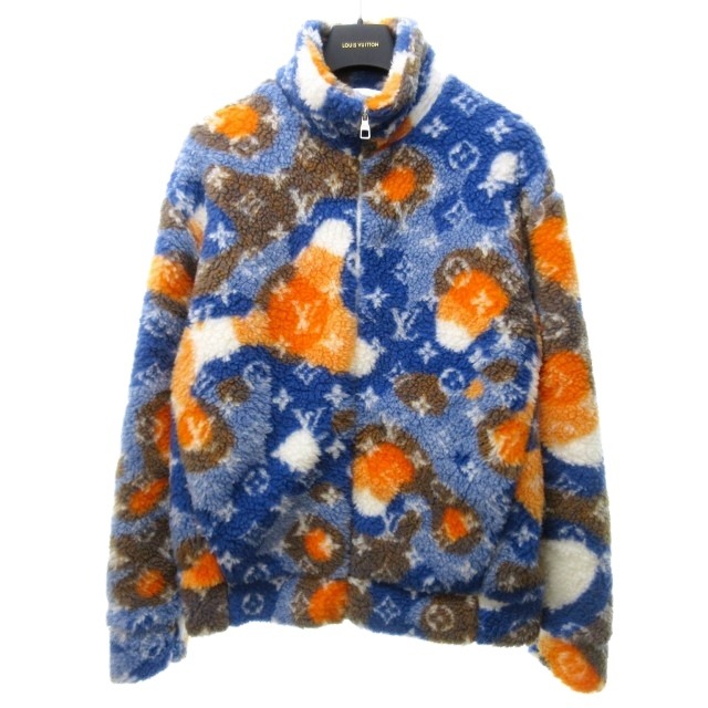 ルイヴィトン LOUIS VUITTON 23SS ジャカードカモフリースブルゾン 