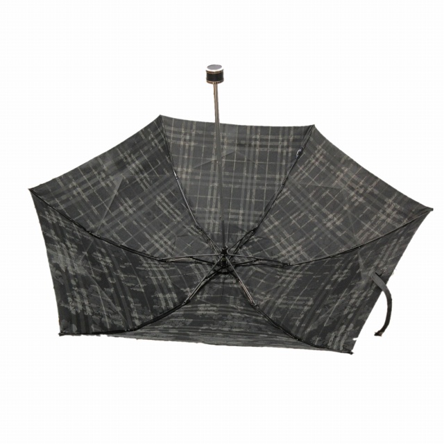 BURBERRY バーバリー 折りたたみ傘 グレー チェック BURBERRY バーバリー 傘 レディース 折りたたみ傘 TRAFALGAR