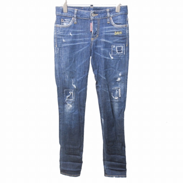 ディースクエアード DSQUARED2 デニムパンツ ジーンズ リペア加工 