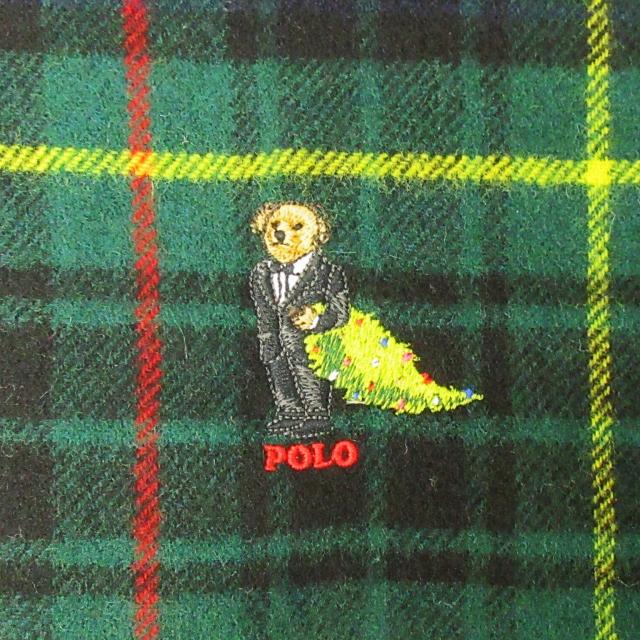 未使用品 ポロ ラルフローレン POLO RALPH LAUREN タグ付 マフラー