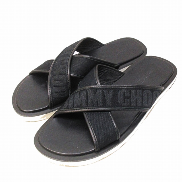 JIMMY CHOO クロスストラップサンダル JIMMY CHOO クロスストラップ
