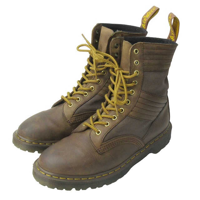 ドクターマーチン DR.MARTENS BADEN ハイカットブーツ 10ホールブーツ 