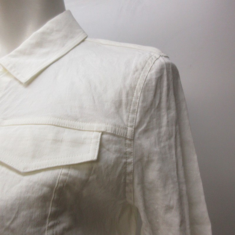 セオリー theory 19SS リネン ジャケット ブルゾン ストレッチ有 