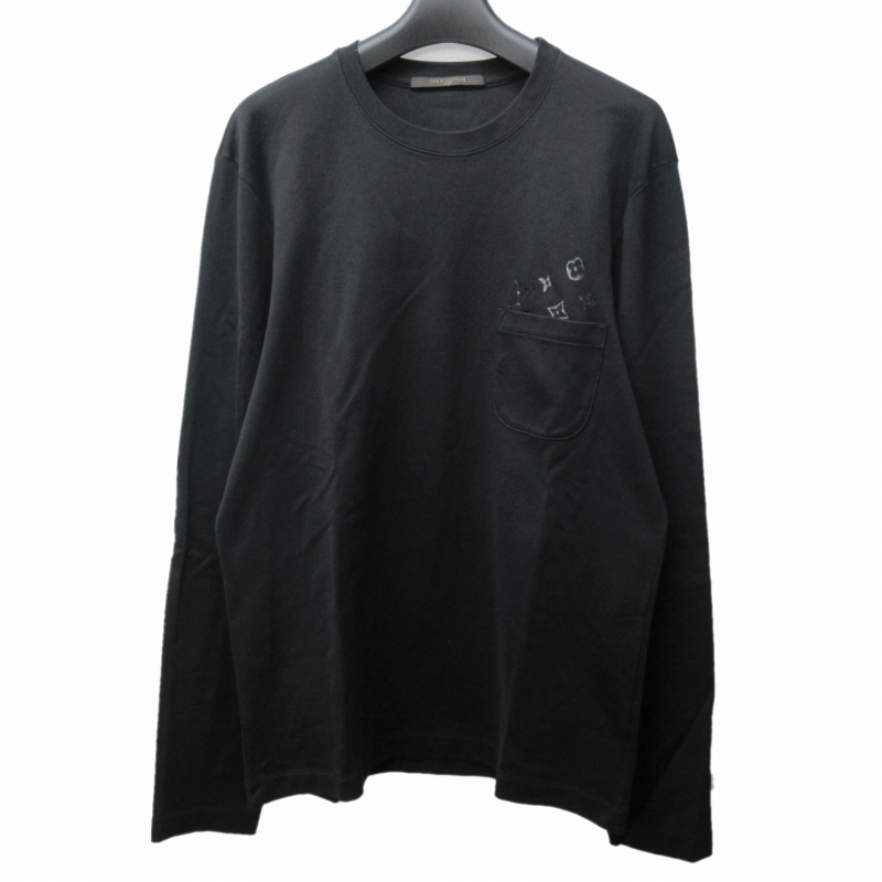 ルイヴィトン LOUIS VUITTON 美品 Tシャツ カットソー モノグラム ロゴ  