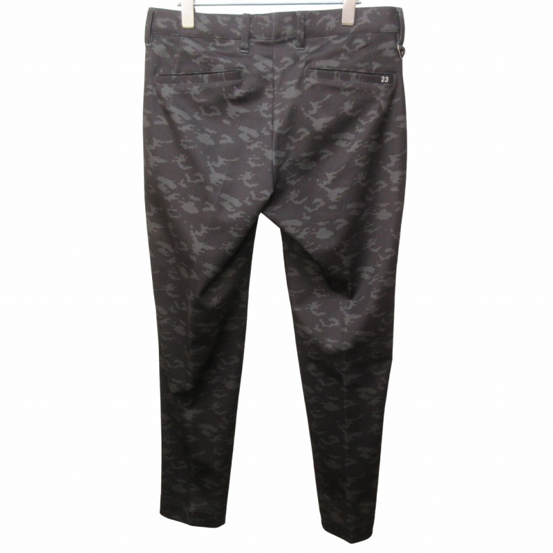 ゴルフパンツ 23区ゴルフ ストレッチ テーパードパンツ MEN】【ストレッチ】ハンタードッグ柄 パンツ / 23区GOLF