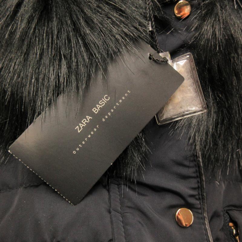 未使用品 ザラ ベーシック ZARA BASIC タグ付 大きいサイズ ダウン 