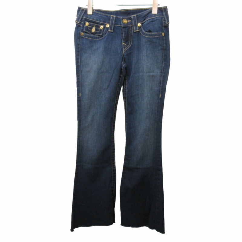 TRUE RELIGION JOEY BIG T フレア デニム パンツ（楽天市場】【中古 