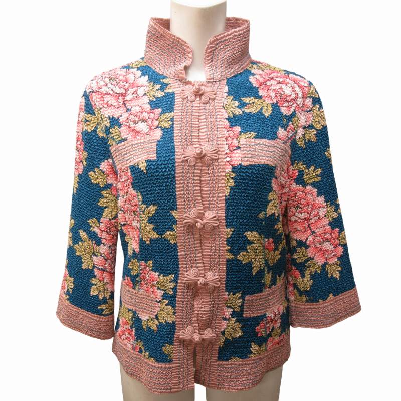 ノコオーノ NOKO OHNO 美品 チャイナシャツ ジャケット プリーツ 