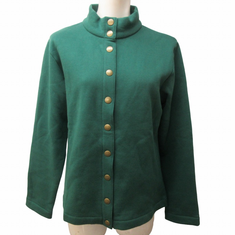 アニエスベー agnes b. 美品 21AW カーディガン スウェット スタンド 