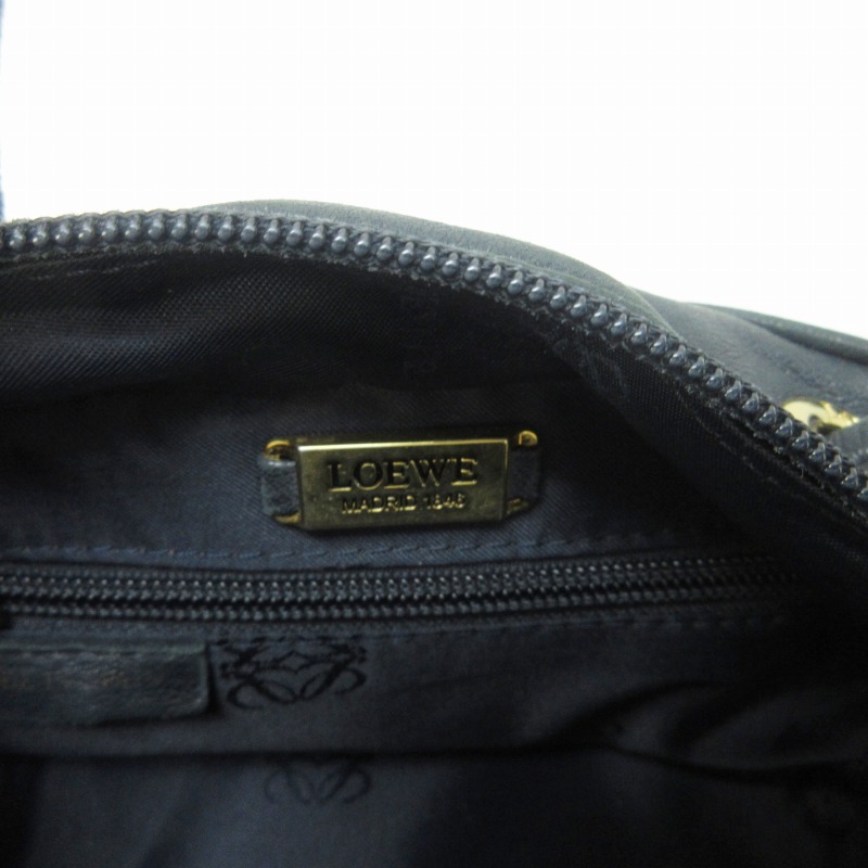 ロエベ LOEWE ハンドバッグ ミニボストンバッグ アナグラム ロゴ  