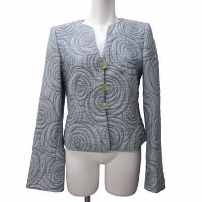 アルマーニ コレツィオーニ ARMANI COLLEZIONI ノーカラージャケット 