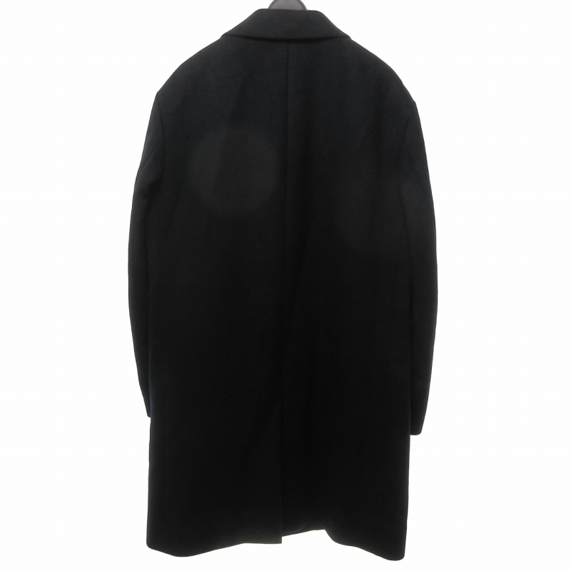 ユニクロ UNIQLO 美品 22AW ウールカシミヤチェスターコート メルトン